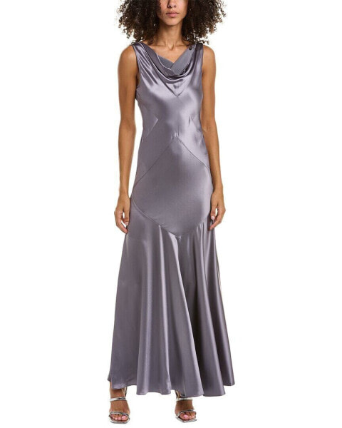 Nicholas Senie Gown Women's Metallic 2