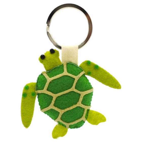 Мягкая игрушка-подвеска DIVE INSPIRE Зеленая морская черепашка "Солнечный"