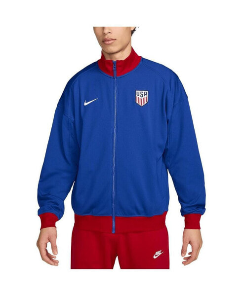 Men's Royal USMNT 2024 Academy Pro Anthem Full-Zip Jacket