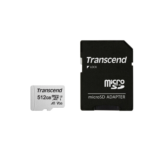 Карта памяти Transcend microSDXC 300S 512GB.