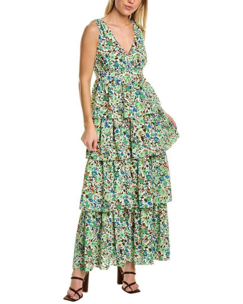 Traffic People Tiered Maxi Dress Women's