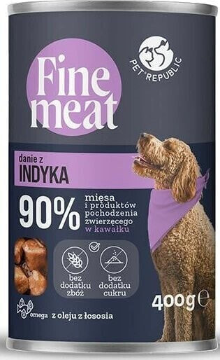 Pet Republic Pet Republic Fine Meat Karma Dla Psa Indyk 400g