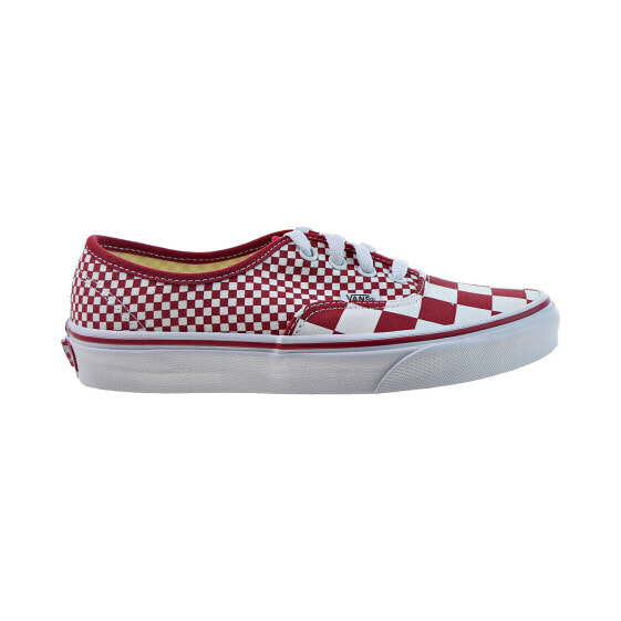 Vans Authentic 'Mix Checker' Men's Shoes Chili Pepper-True White VN0A38EMVK5