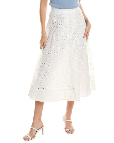 Avantlook Midi Skirt Women's White M