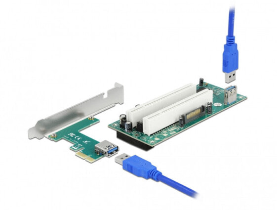 Delock 90066 - PCIe - PCI - China - Windows 10 - Windows 8.1 - Windows Server 2019 - 1 pc(s)