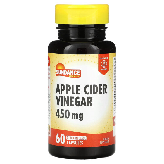 Apple Cider Vinegar, 450 mg, 60 Quick Release Capsules