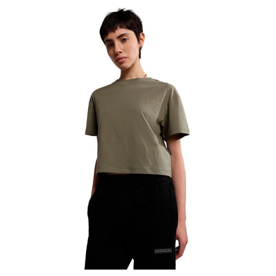 Футболка мужская Napapijri NAPAPIJRI S-Cenepa Crop Short Sleeve T-Shirt