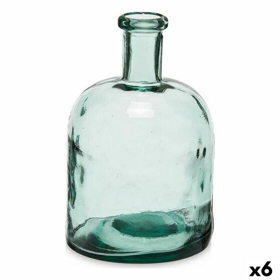 бутылка Декор Ширина Прозрачный 15 x 24,5 x 15 cm (6 штук)