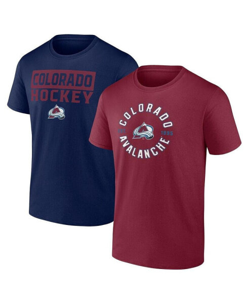 Men's Colorado Avalanche Serve T-Shirt Combo Pack