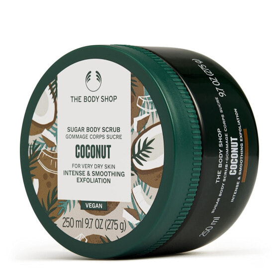 The Body Shop Coconut Body Scrub Сахарный скраб для тела с маслом кокоса