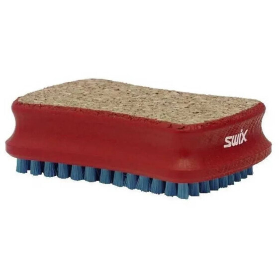 SWIX T196B Brush Rect Combi Cork/Nylon