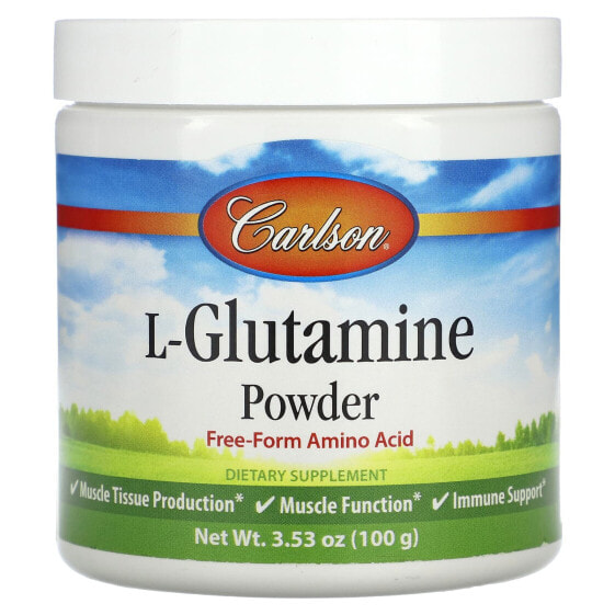 Аминокислоты Carlson L-Glutamine Powder, 100 г