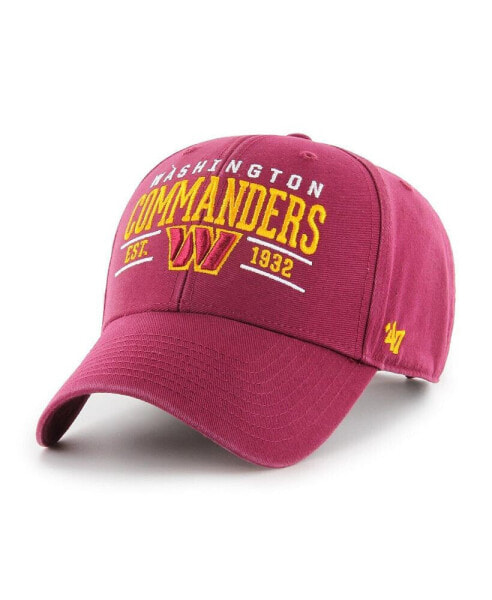 Men's Burgundy Washington Commanders Centerline MVP Adjustable Hat