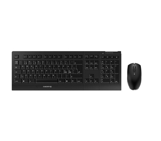 Cherry B.Unlimited 3.0 - Full-size (100%) - Wireless - RF Wireless - Mechanical - Black - Mouse included