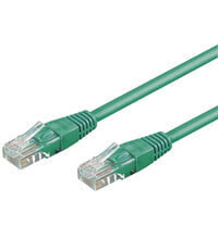 Wentronic CAT 6-1500 UTP Green 15m - 15 m