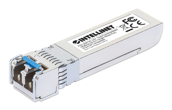 Intellinet 10 Gigabit SFP+ Mini-GBIC Transceiver für LWL-Kabel 10GBase-LR LC Singlemode-Port - Transceiver - Fiber Optic