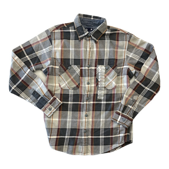 Land's End Men's Traditional Fit Long Sleeve Flannel Button Up Shirt