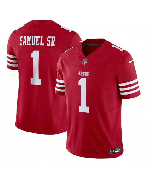 Men's Deebo Samuel Sr Scarlet San Francisco 49ers Vapor F.U.S.E. Limited Jersey