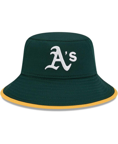 Men's Green Oakland Athletics Game Day Bucket Hat