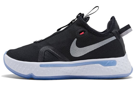 Кроссовки баскетбольные Nike PG 4 Пол Джордж Low Top Мужские Черно-серые CD5079-001