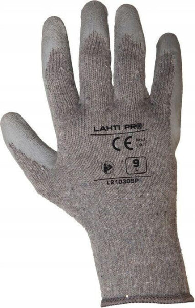 Lahti Pro rękawice lateks szare 8" (L210308K)