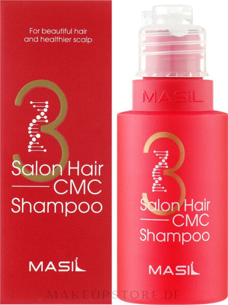 Shampoo mit Aminosäuren - Masil 3 Salon Hair CMC Shampoo 50 ml