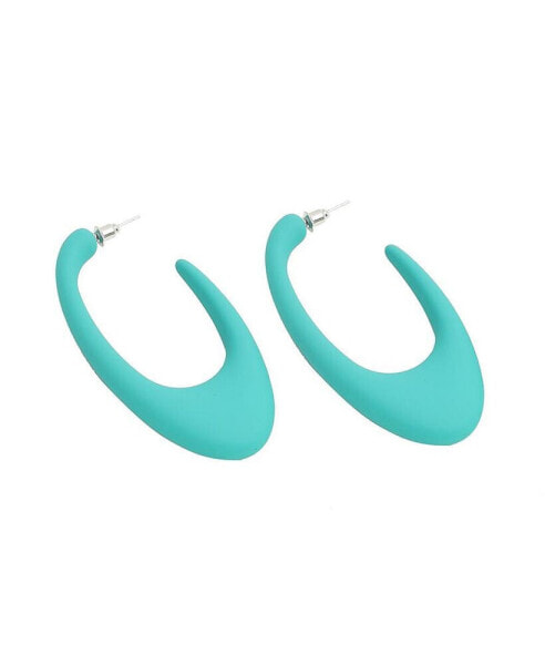 Women's Pastel Hoop Earrings