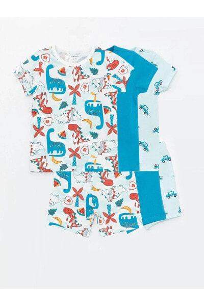 Пижама LCW baby с шортами для мальчика 3-предметный
