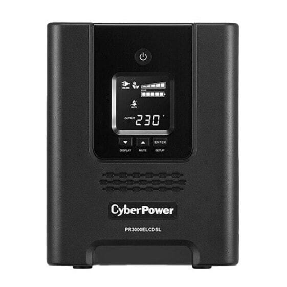 CyberPower Systems CyberPower PR3000ELCDSL - Line-Interactive - 3 kVA - 2700 W - Sine - 160 V - 283 V