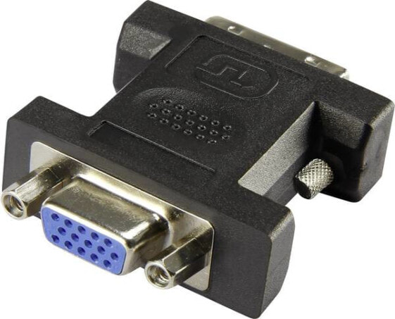 Renkforce RF-4212222, DVI, VGA (D-Sub), Black