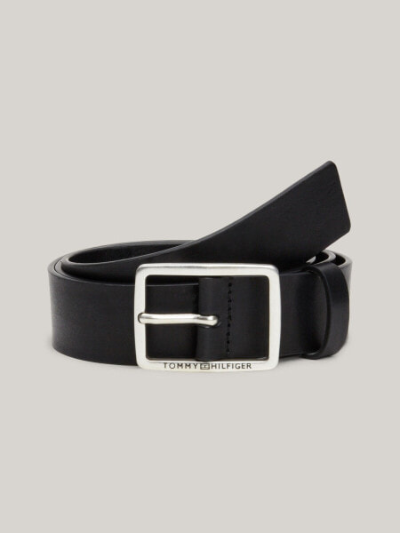 Tommy Logo Leather Belt