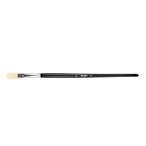 Кисти масляные MILAN Polybag 6 Flat Chungking Bristle Paintbrushes Series 501 Nº 10