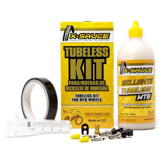 X-SAUCE Presta Tubeless Kit