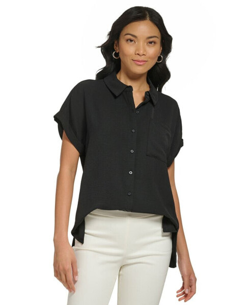 Short Sleeve Button Down Shirt