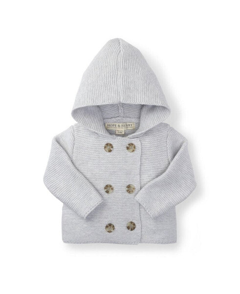 Baby Boys Baby Faux Fur Hooded Sweater