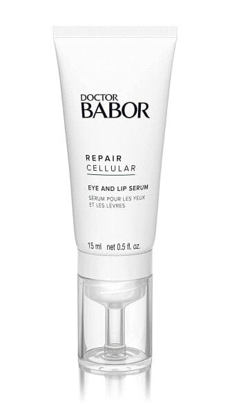 Doctor BABOR Eye & Lip Serum, Concentrate to Reduce Wrinkles, Moisturising & Regenerating, Vegan, 1 x 15 ml