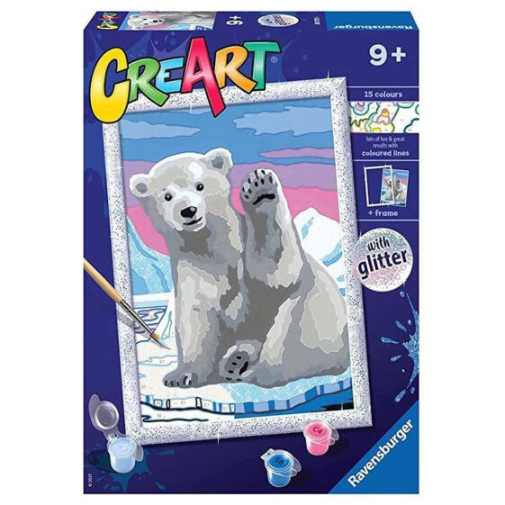 RAVENSBURGER CreArt Polar Bear Painting Kit
