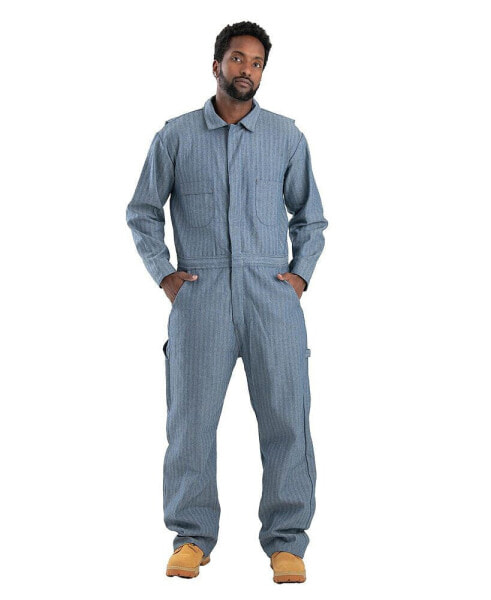 Men's Short Heritage Fisher Stripe Unlined Coverall