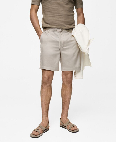 Men's Linen 7.48" Cord Shorts