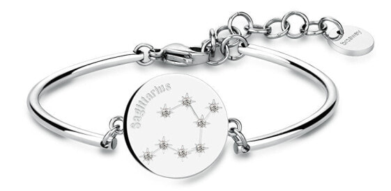 Sagittarius chakra steel bracelet BHK19