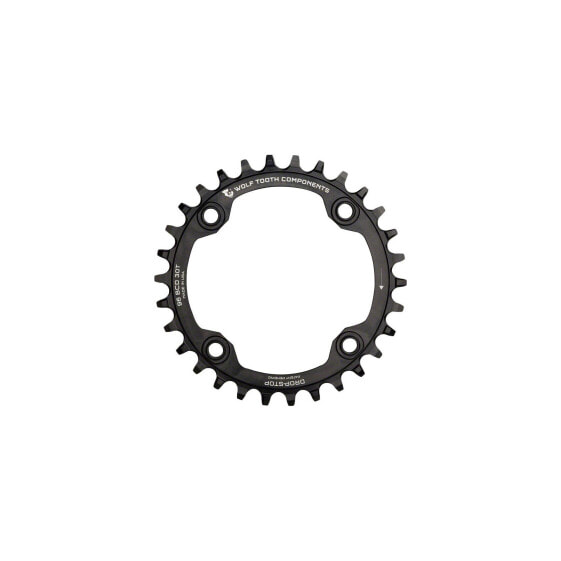 Wolf Tooth Components Drop-Stop Chainring: 30T x 96 BCD Shimano Symmetric Cranks