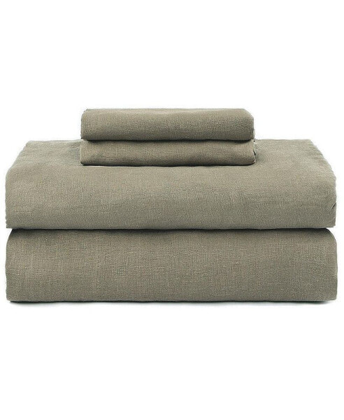 100% French Linen Sheet Set - Full