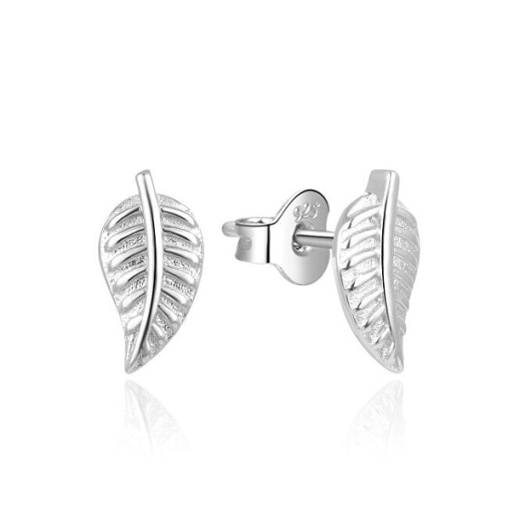Fine silver earrings Leaflets AGUP2141L