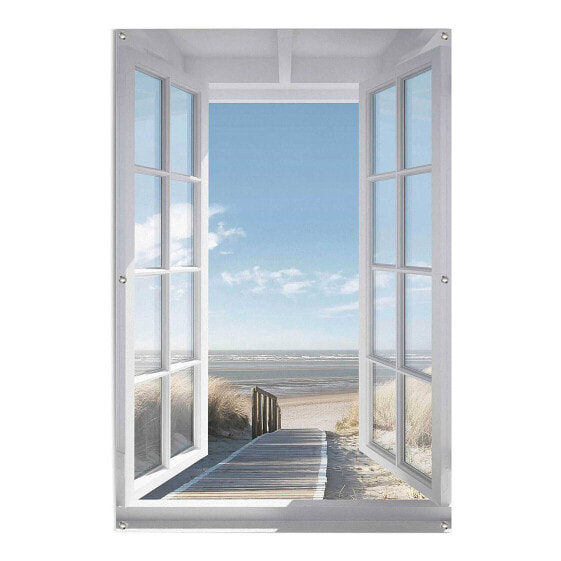 Kunstdruck Fenster zur Nordsee