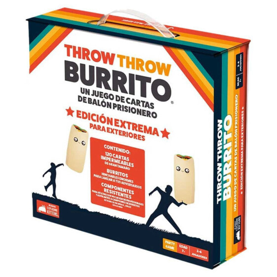 ASMODEE Throw Throw Burrito Edición Extrema Para Exteriores Board Game