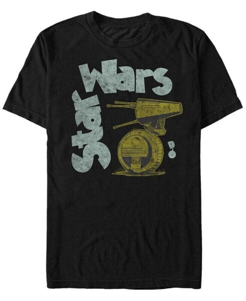 Star Wars Men's Episode IX Distressed Logo T-shirt