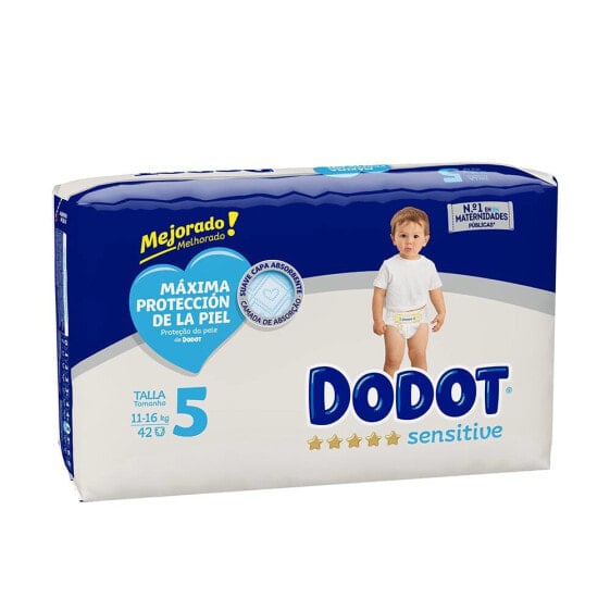 Подгузники DODOT SENSITIVE T5 11-16 кг 42 шт.