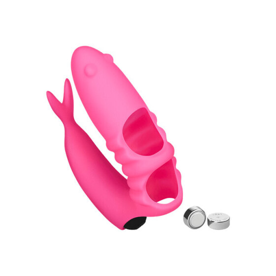 Süßer Fingervibrator aus Silikon, 8,5 cm