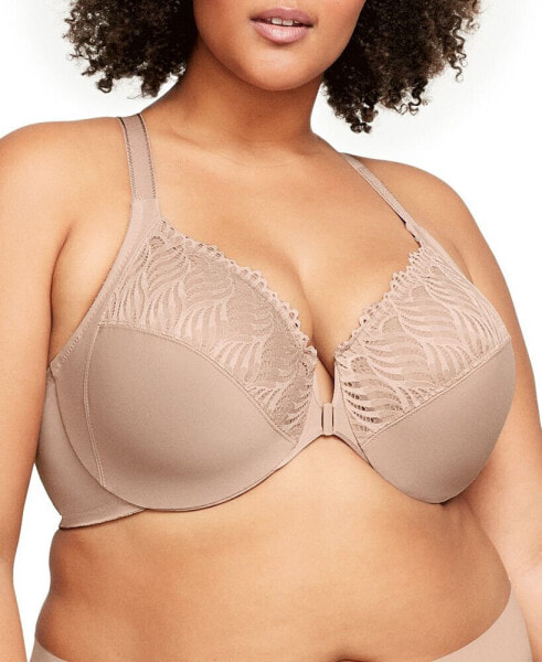 Women's Plus Size Wonder Wire Front Close T-Back Bra 1246