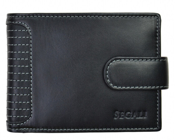 Men´s leather wallet 572 665 005 C black